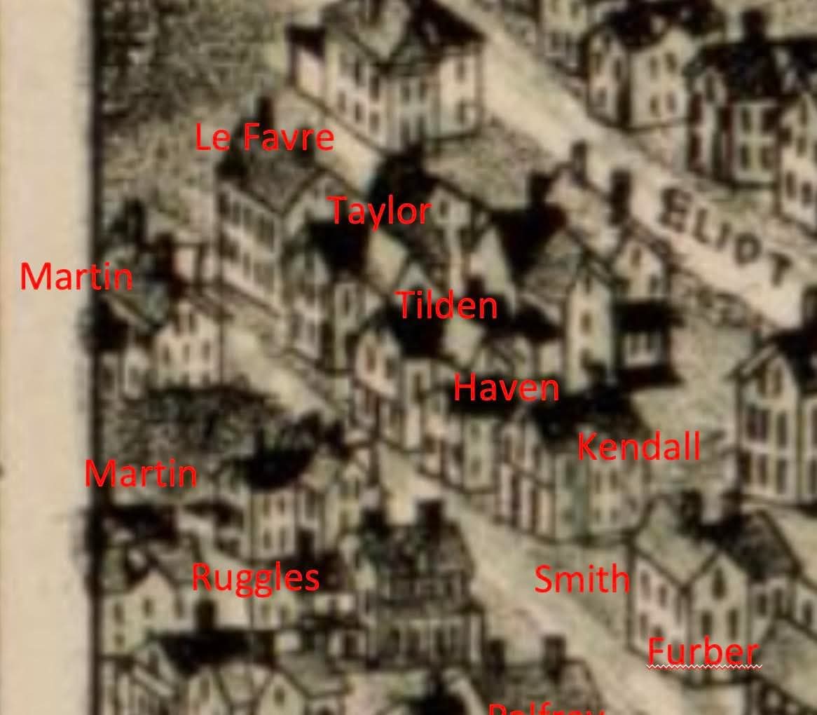 1890 Lower Mills Milton Drawing (Closeup)